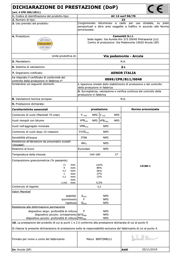 DoP 23-Tappeto 0-10